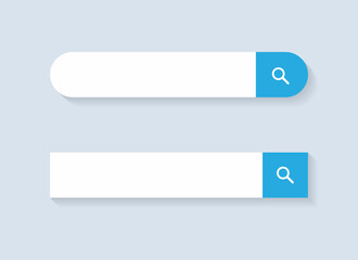 Fototapeta premium Search Bar Vector Illustration. Website Box Icon