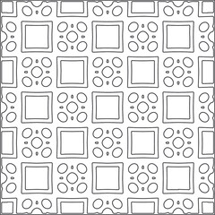 
Vector pattern with symmetrical elements . Repeating geometric tiles from striped elements.Monochrome texture.Black and 
white pattern for wallpapers and backgrounds.line art.