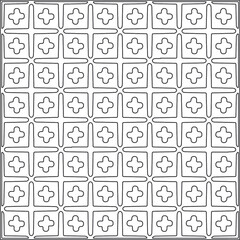 
Vector pattern with symmetrical elements . Repeating geometric tiles from striped elements.Monochrome texture.Black and 
white pattern for wallpapers and backgrounds.line art.