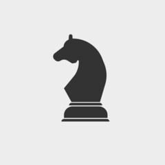 Chess vector icon illustration sign