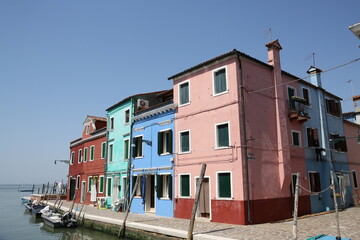Fototapeta na wymiar Burano Island. Venice, Italy