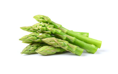 asparagus on white background