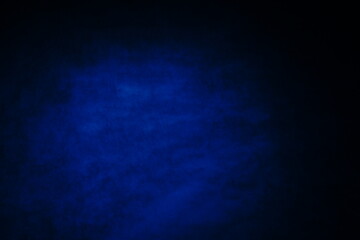Dark, blurry, simple background, blue abstract background gradient blur.