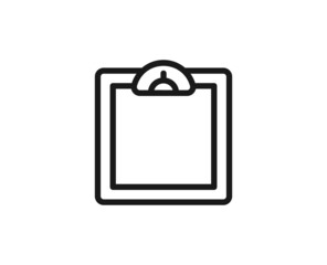 Beauty line icon on white background