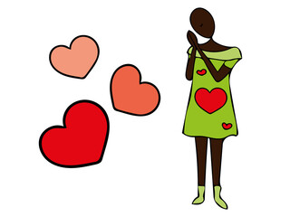 woman hoping for love