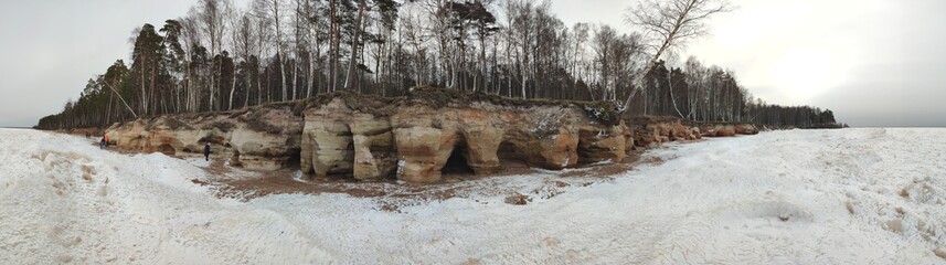 snow covered mountains