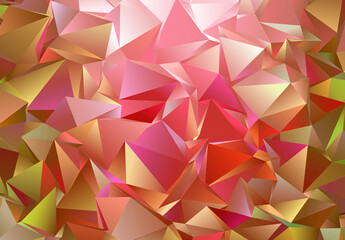 Obraz premium Abstract Low-Poly background. triangulated texture. Design 3d. Polygonal geometrical pattern. Triangular modern style
