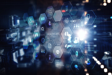 Innovative technologies image . Mixed media