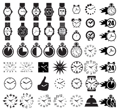 clocks icons