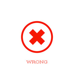 Wrong  Icon