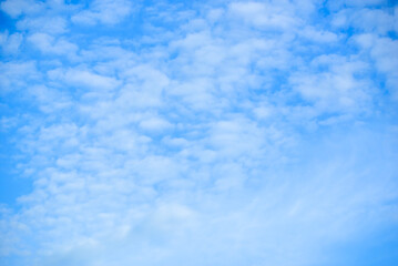 Background of blue sky and clouds