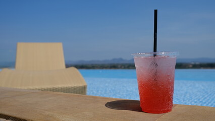 cocktail on the beach