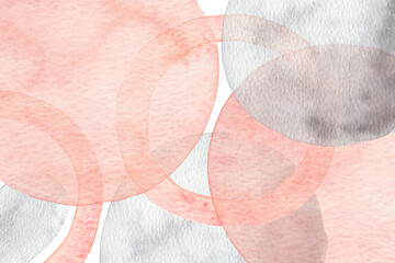Watercolor background in pink - 483893375