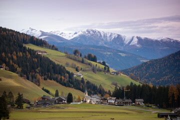Fototapeta na wymiar Postcard from Trentino-Alto Adige