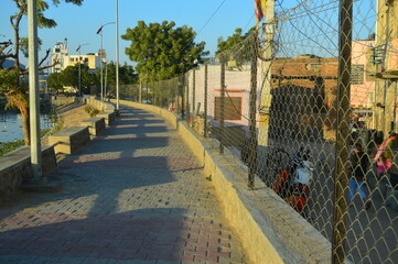 site of a construction site