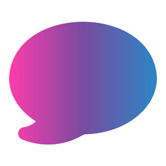 chat gradient icon