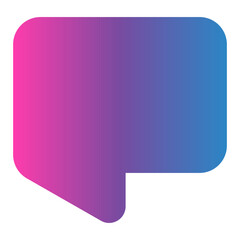 chat gradient icon
