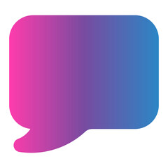 chat gradient icon