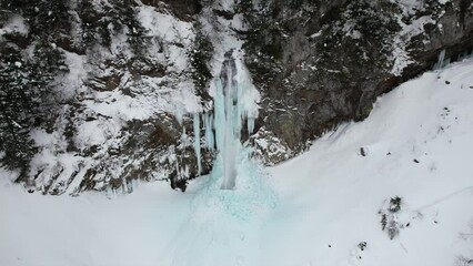 #0123 平湯大滝 雪景色