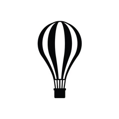 Balloon icon vector isolated on white, sign and symbol illustration.