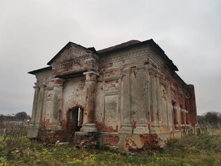 ruins of the temple