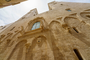 Molfetta, historic city  in Apulia. Cathedral