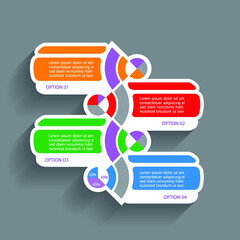 Set elements of infographics, vector illustration template