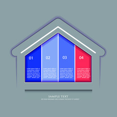 Set elements of infographics, vector illustration template