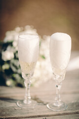 glass of champagne