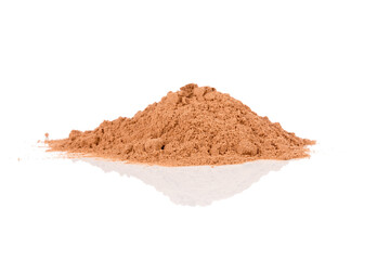 cocoa powder isolated