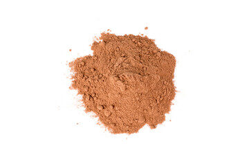 cocoa powder isolated