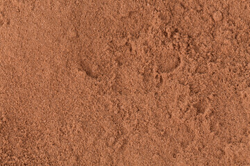 cocoa powder closeup background