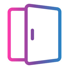 login gradient icon