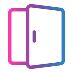 login gradient icon