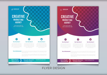 modern corporate flyer Design