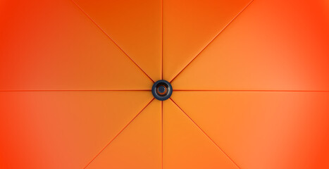 3d render of orang abstract background.