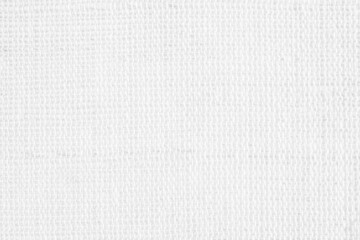 White linen canvas fabric texture background