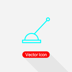 Arm Lever Icon, Lever Icon Vector Illustration Eps10