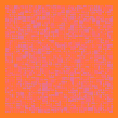 Fototapeta premium Offset Quads generative art background art illustration