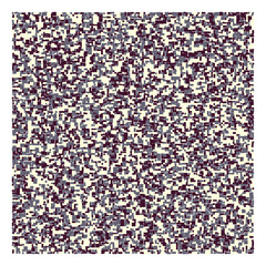 Fototapeta premium Offset Quads generative art background art illustration