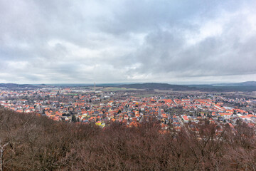 Erkundung durch den wunderschönen Harz an einem kalten Wintertag entlang der Teufelsmauer -...