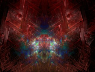 Imaginatory fractal abstract background Image