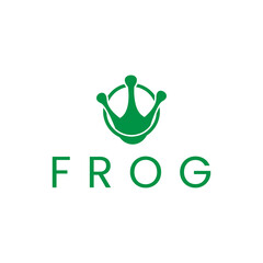 frog foot logo design
