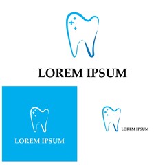 Dental logo Template vector illustration