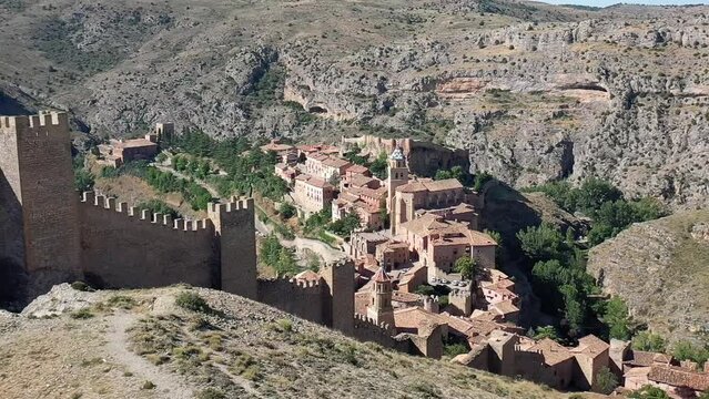 Albarrac&iacute;n municipio de la Sierra de Albarracin en la provincia de Teruel - Spain