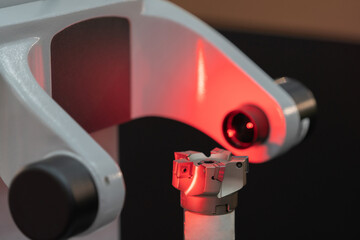 Industrial measuring and presetting machine. Product or object measuring machine for high accuracy...