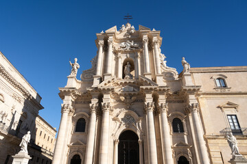 Cathédrale Duomo de Syracuse, Sicile