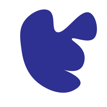 recommend clip art: Simple Abstract Shape Cadmium Red