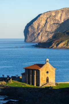 Santa Catalina church in Mundaka in Basque Country