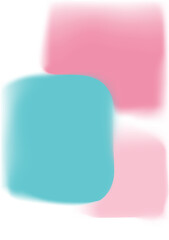 Blue and pink fluid abstract background vector. Blur flow liquid shape graphic with gradient mesh design, modern aura art pattern. Watercolor paint illustration for cover, backdrop and wallpaper. 